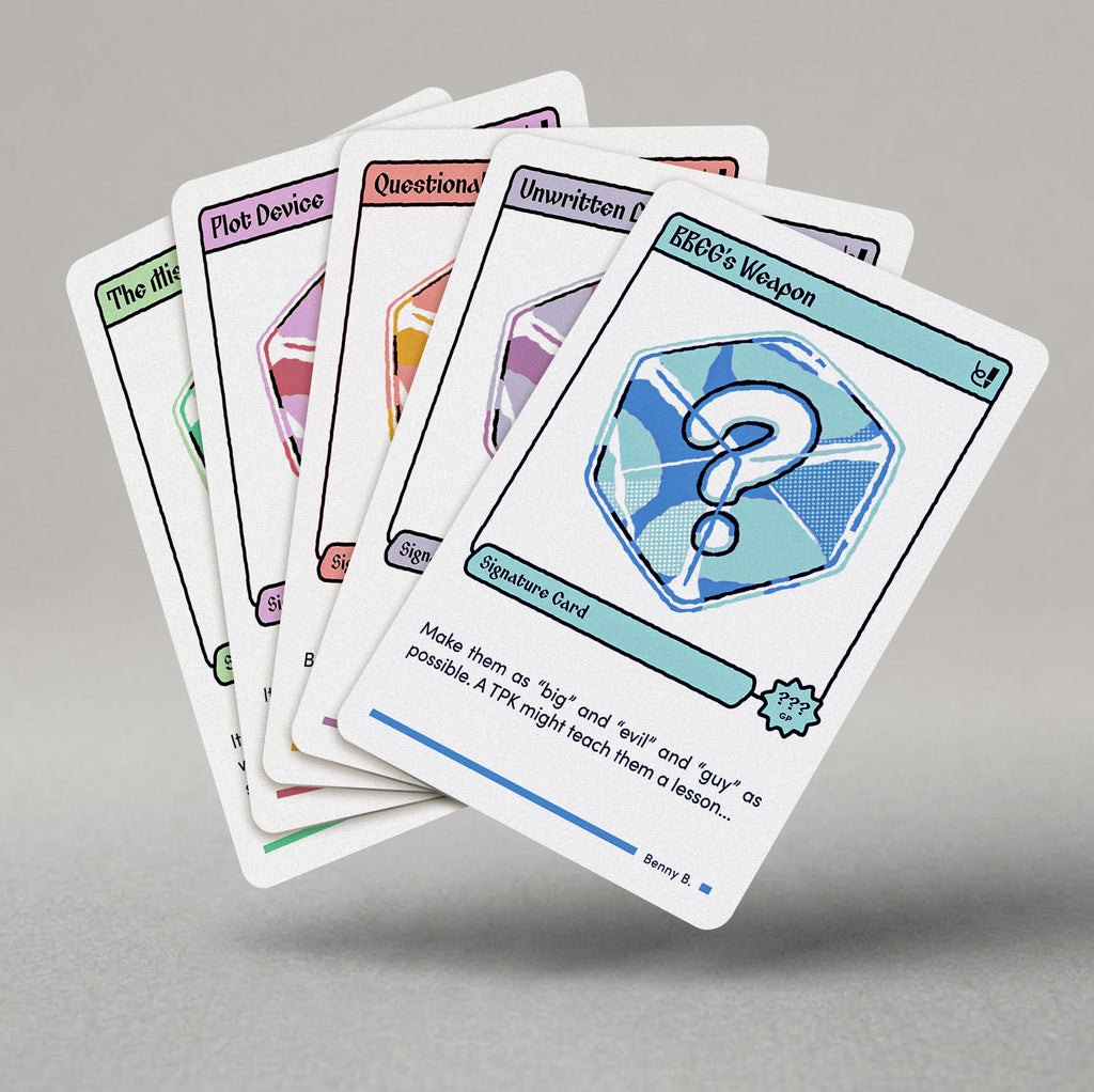 Custom "Signature" Cards