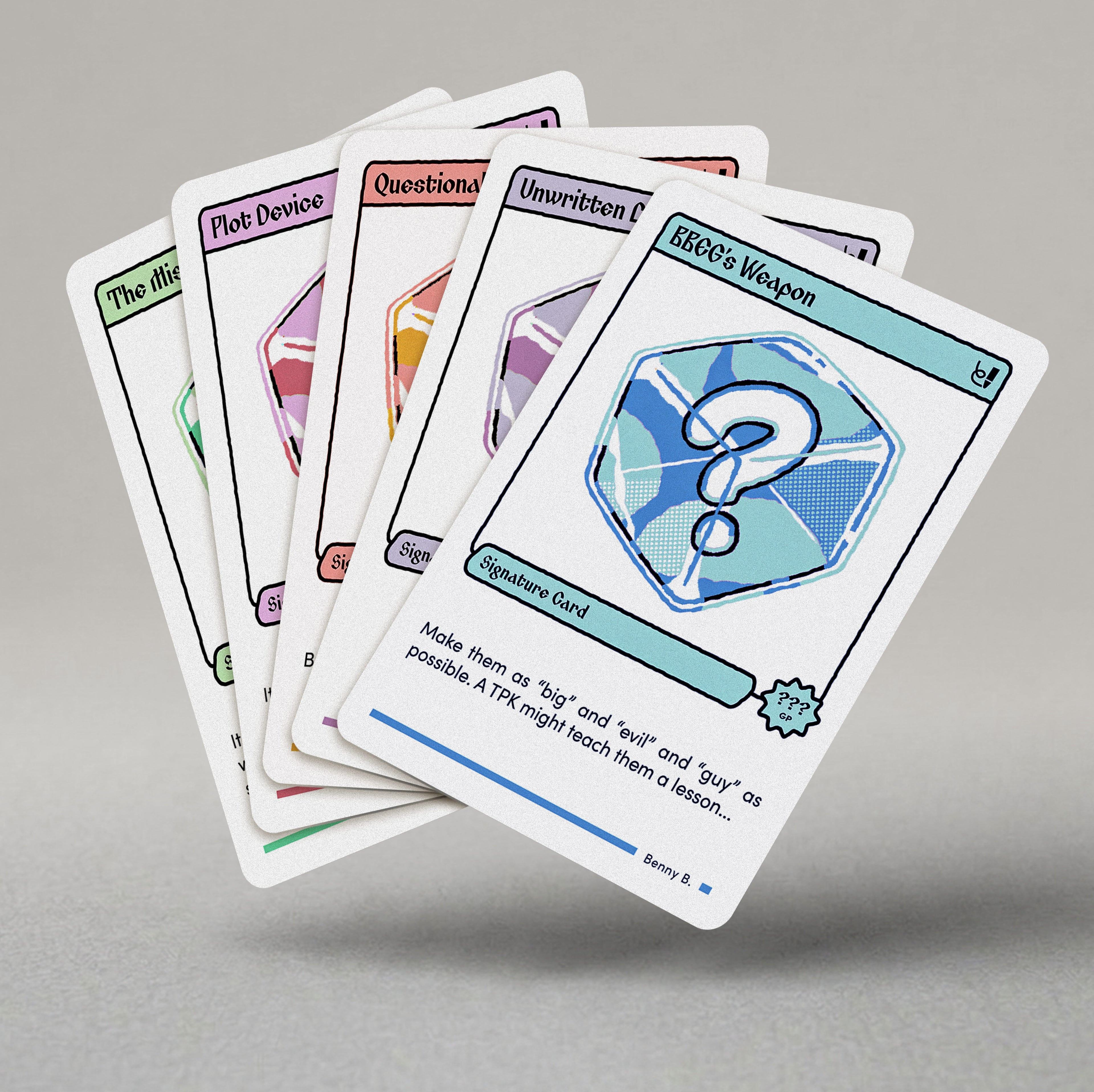 Custom "Signature" Cards